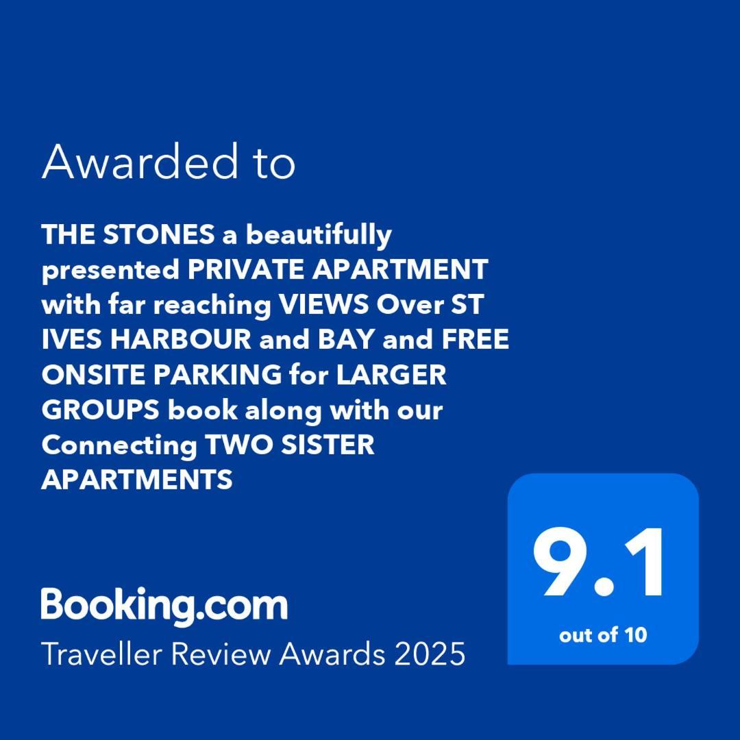 The Stones: Harbor View Apartment with Parking St Ives  Exterior photo